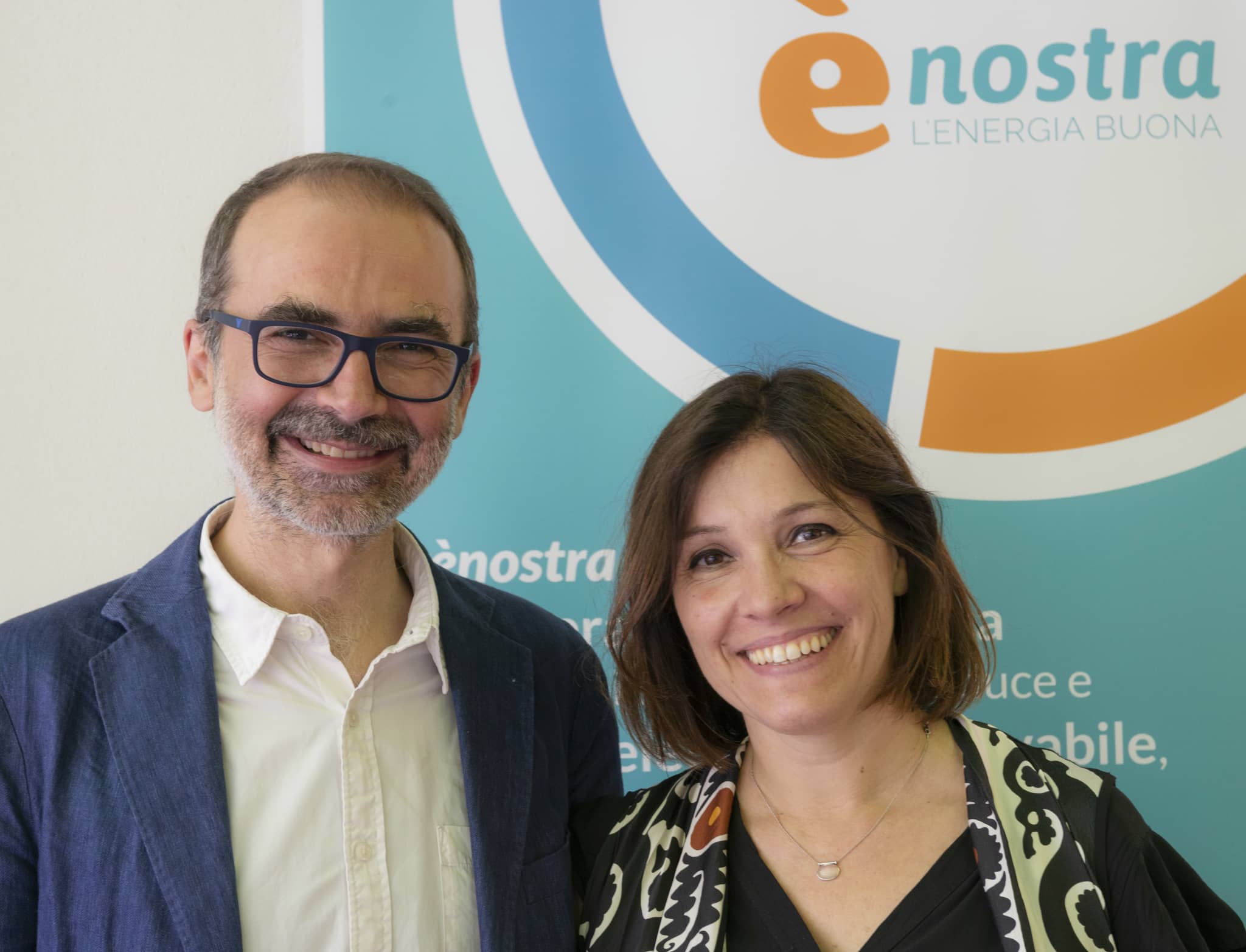 Gianluca Ruggieri, socio fondatore di “Ènostra” con Sara Capuzzo